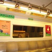 Delhi Metro Train Advertisement